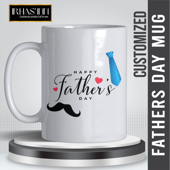Happy Fathers Day Mug 5 | Customize MUG | PERFECT GIFT FOR Father