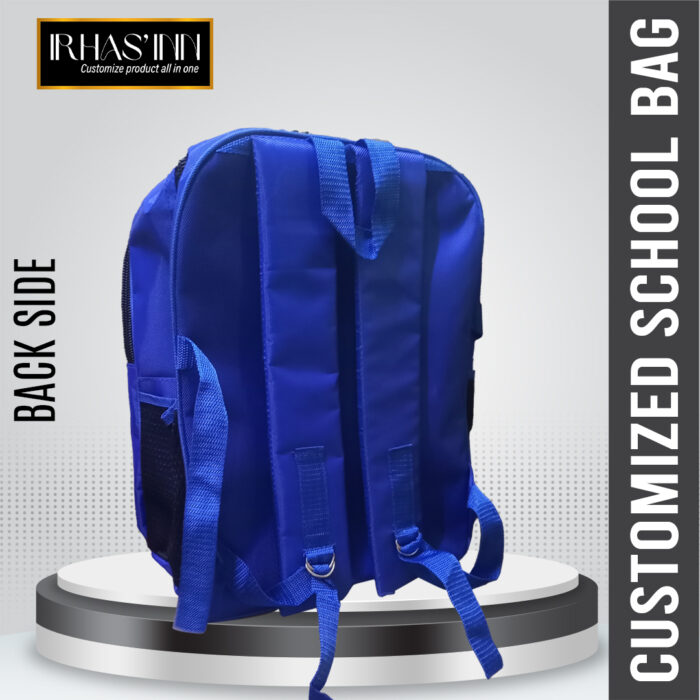 Customized School Bag for Kids – Personalized Name & Picture | Unique Design Backpack - Image 2