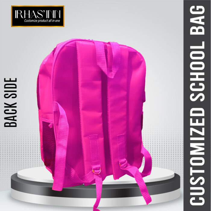 Customized School Bag for Kids – Personalized Name & Picture | Unique Design Backpack - Image 4